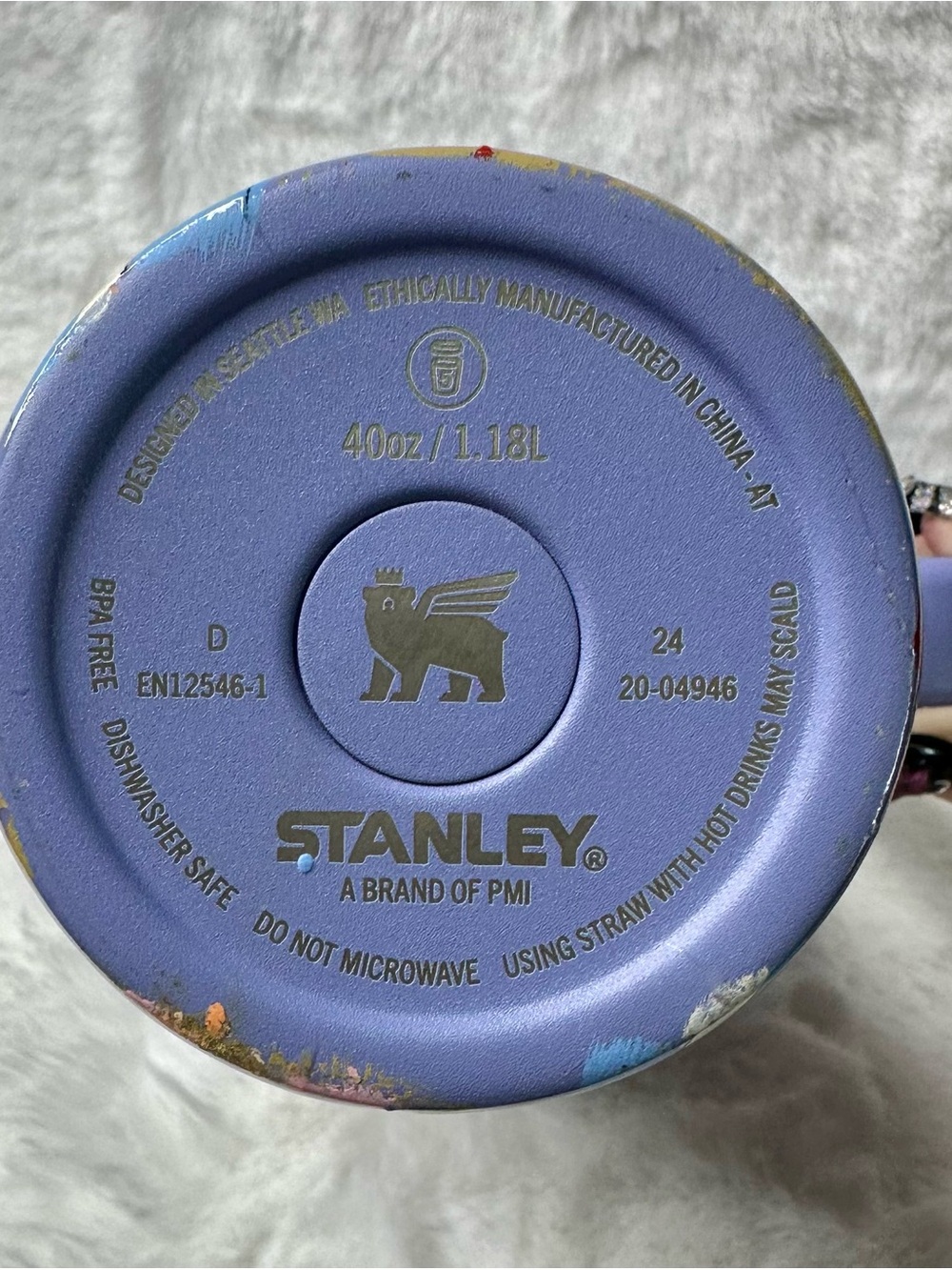 Sweet Treats Custom Painted Stanley Quencher 40oz - Picture 3 of 4